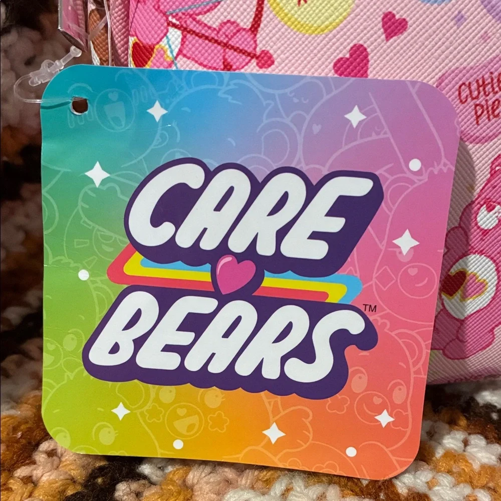 Care Bears Pink and Purple Kids Accessory Bag